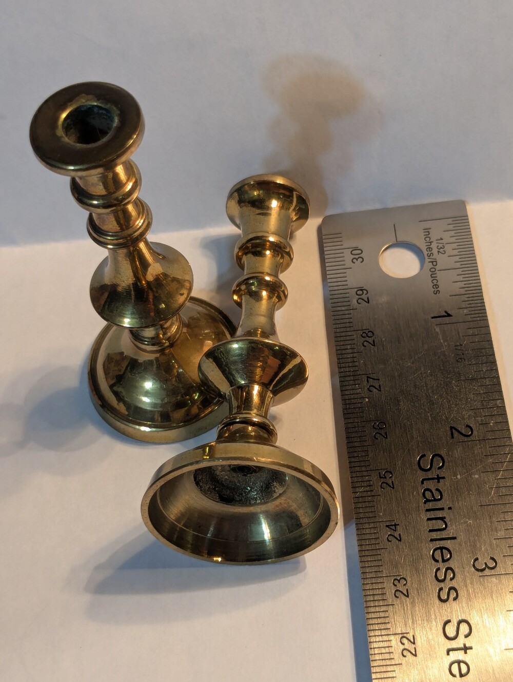 Mini Candlesticks Set Of 2 - Picture 4 of 4